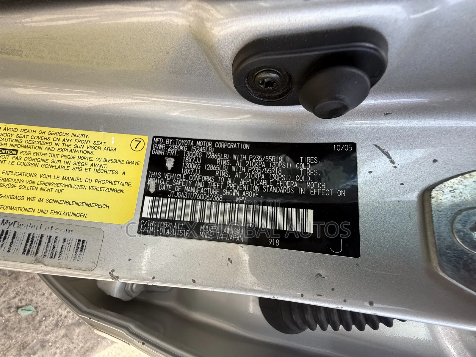 Lexus RX 330 2005 Silver
