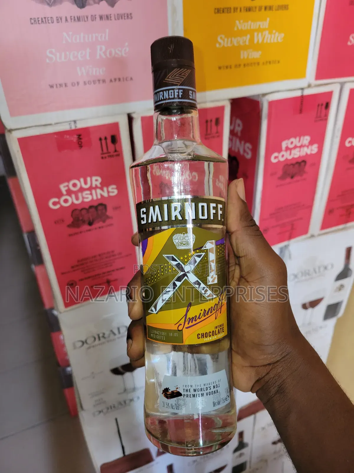 Smirnoff Chocolate Flavored Vodka by 12 Bottles