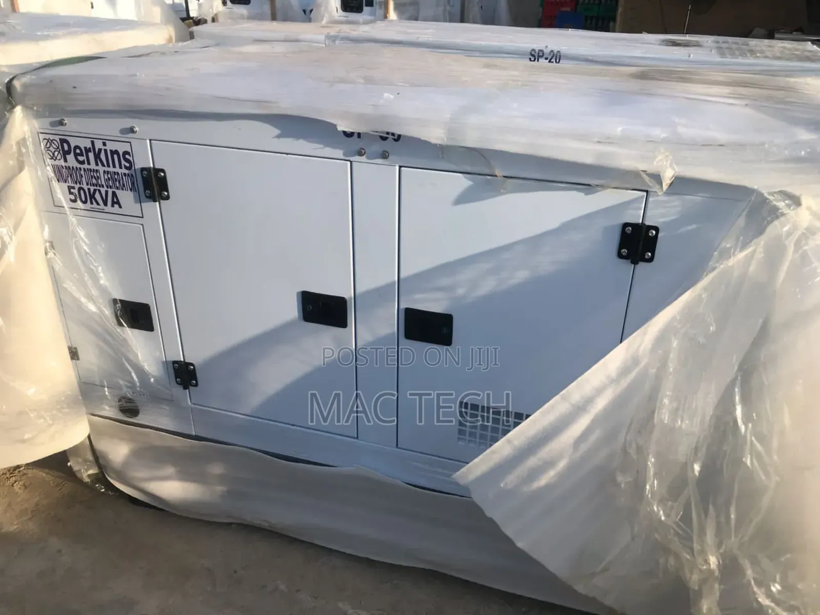 50kva Perkins Soundproof Diesel Generator