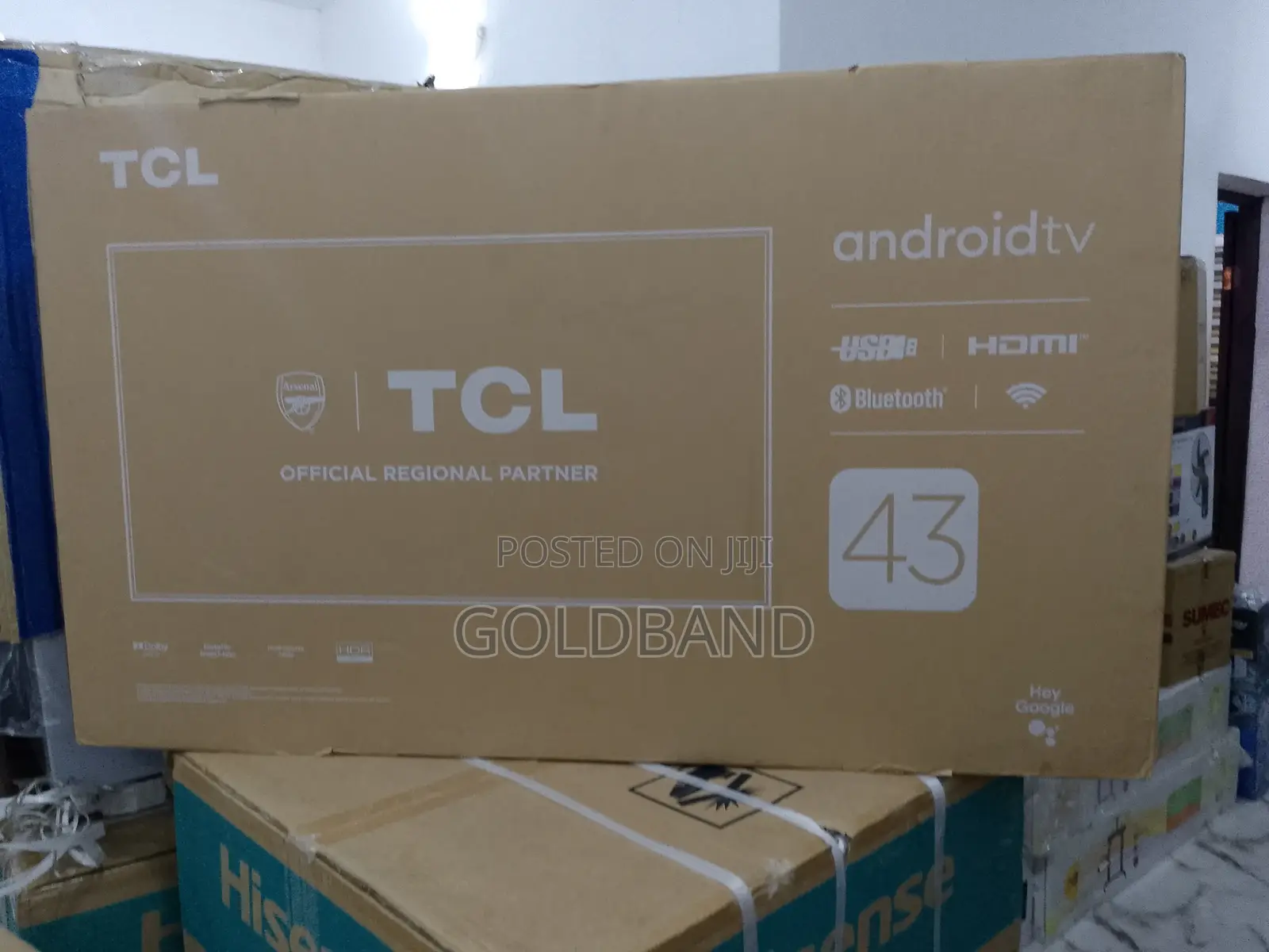 TCL 43" Android Smart Tv (43s5400a)