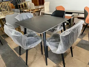 High Quality and Imported Marble Top Dining Table by 4 Chair