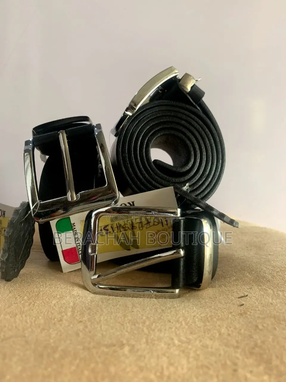 Men Classics Leather Blets