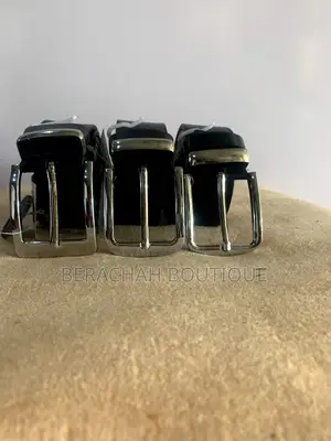 Men Stylish Black Belts