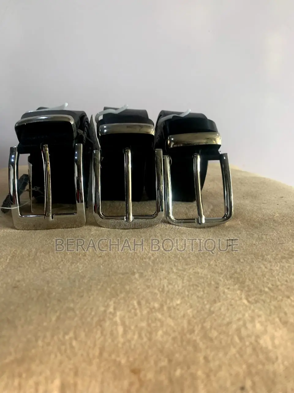 Men Stylish Black Belts