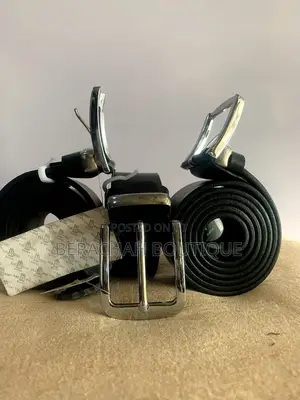 Men Stylish Black Belts