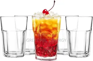 36cl Glass Cup - 6 Pieces