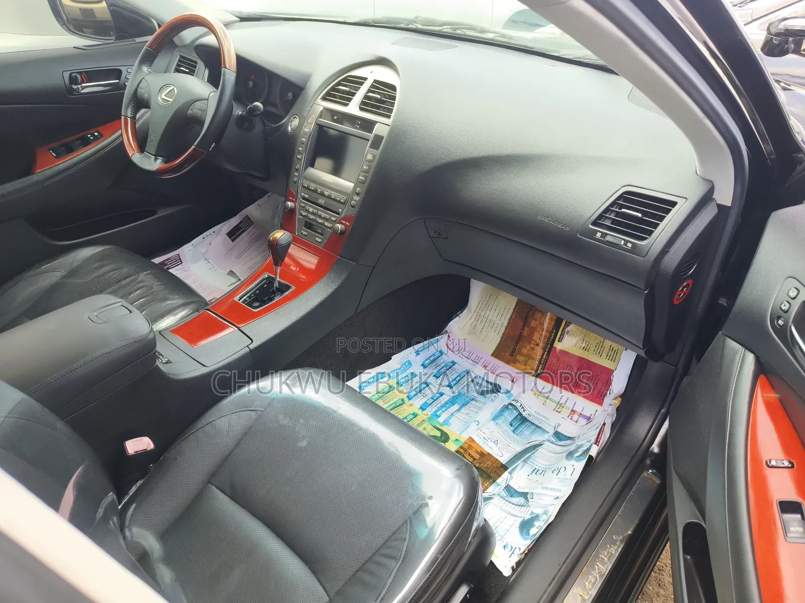Lexus ES 350 2008 Black