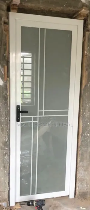 High Quality Tampered Glass Toilet Door 750 Size
