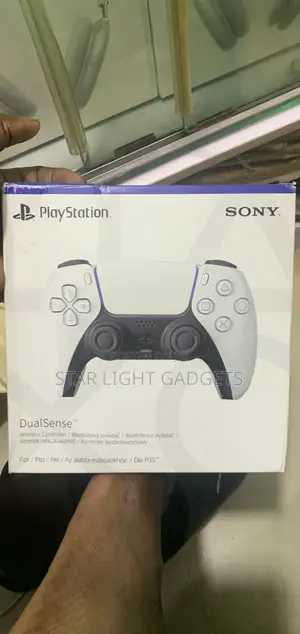 Photo - White Ps5 Controller Original