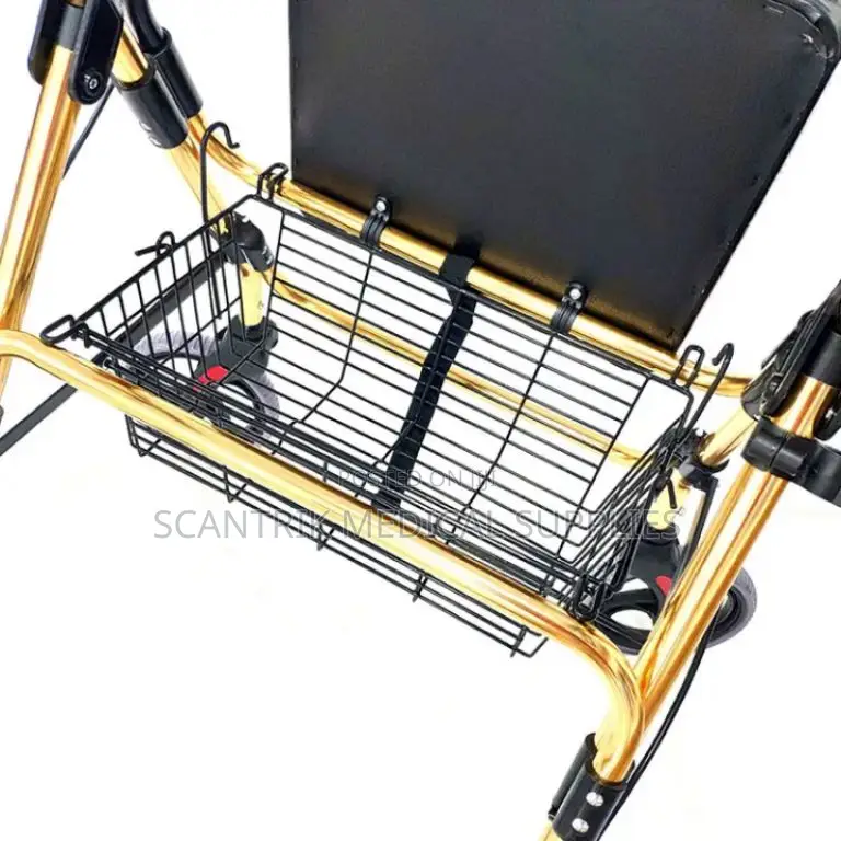 Four-Wheel Rollator Walker