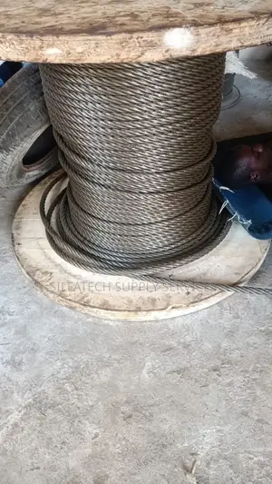 22mm Black Steel Wire Rope