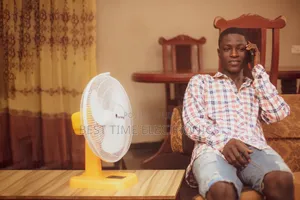 Original 16" Sunking Solar Table Fan