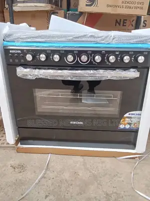 Bruhm Standing Gas Cooker 6 Burners