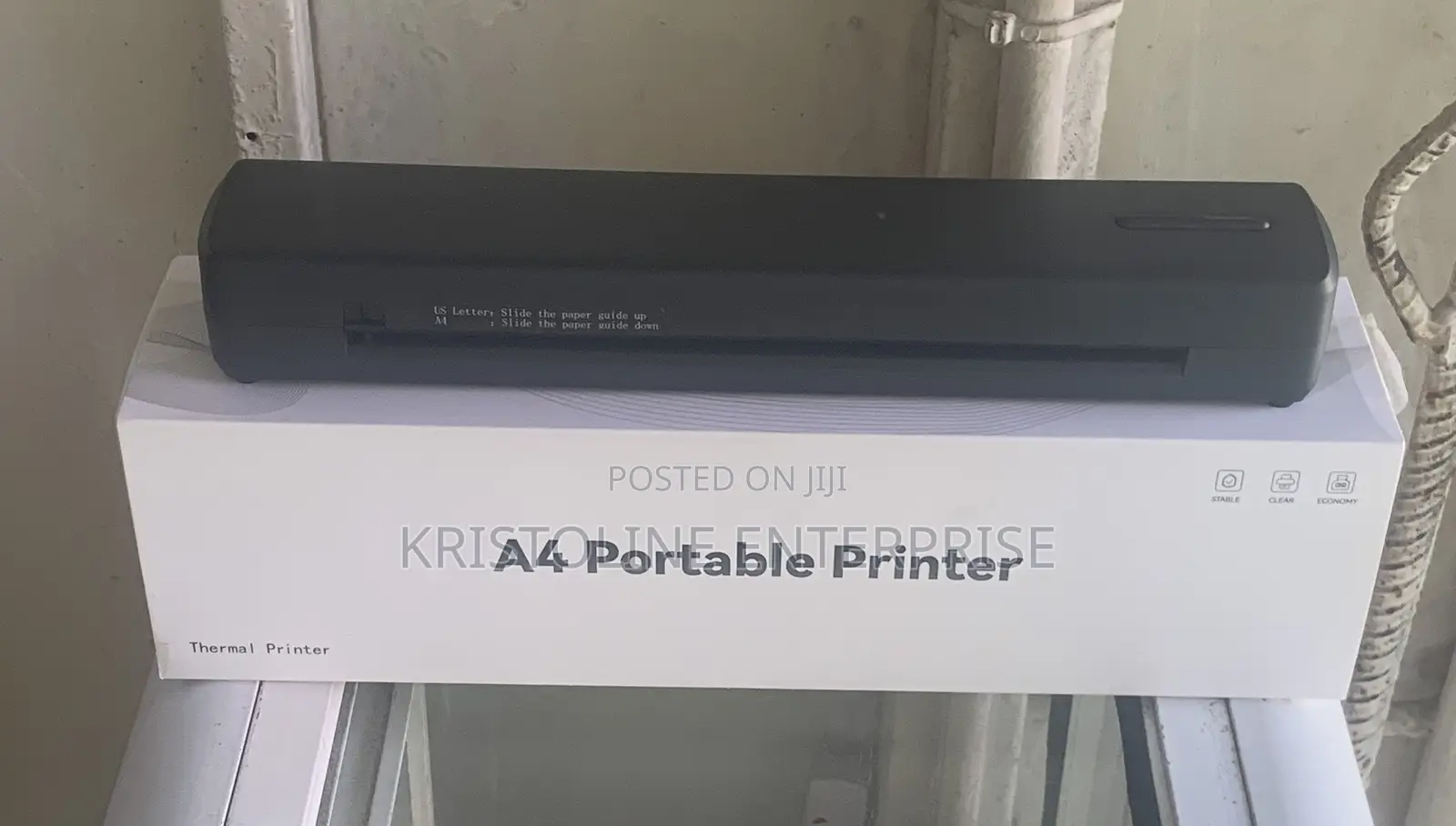 A4 Portable Rechargable Thermal Printer