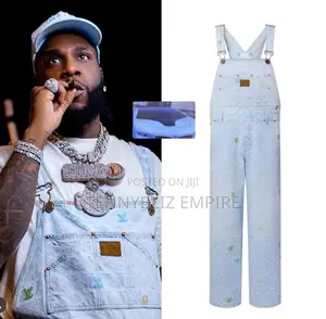 Burna Boy-Inspired Latest Luxury Turkish Dungarees