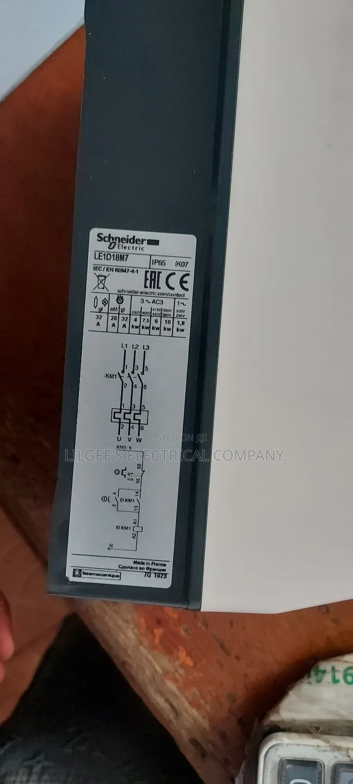 Schneider Motor Starter D18