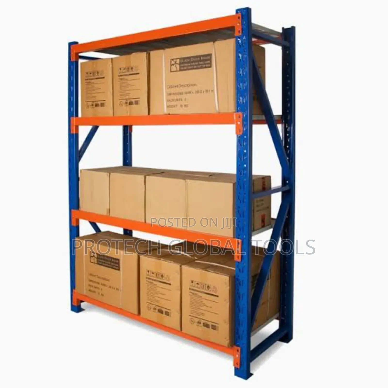2 Meters by 2 Meters Staking Shelves