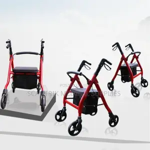 Four-Wheeled Roller Walker Frame