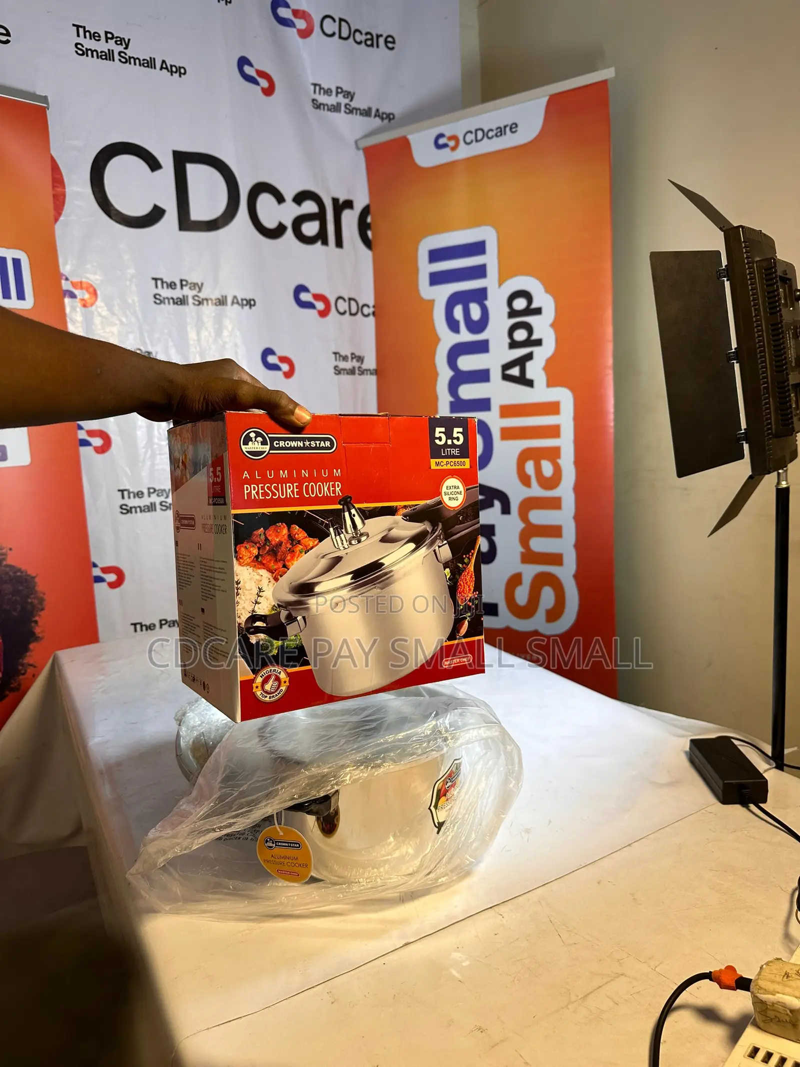 Pay Small Small Master Chef Pressure Cooker On Cdcare.App