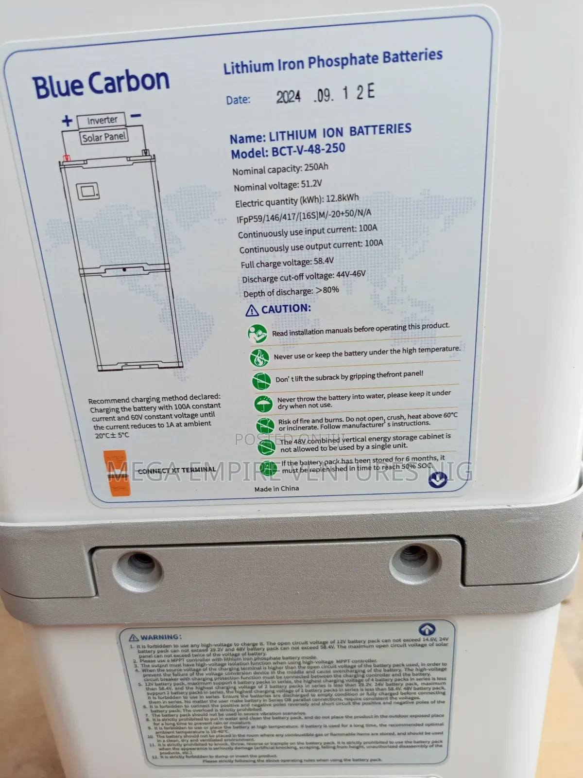 Lithium Solar Battery