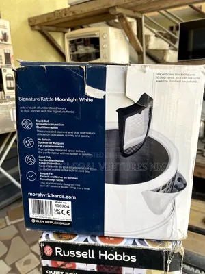 Morphy Richards Signature Kettle Moonlight White.