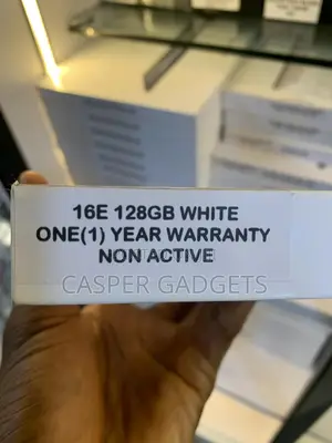 New Apple iPhone 16e 128 GB White