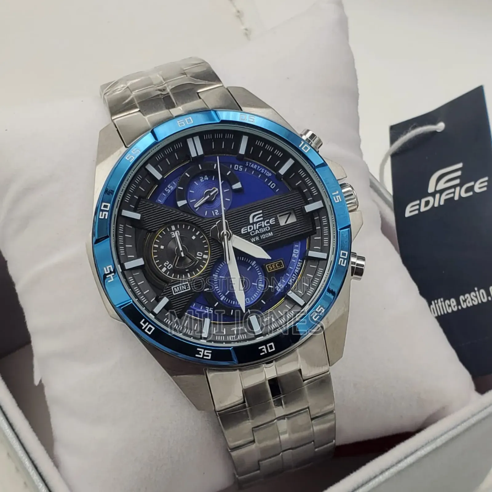 Edifice Precision: Casio Men's Chronograph Watch"
