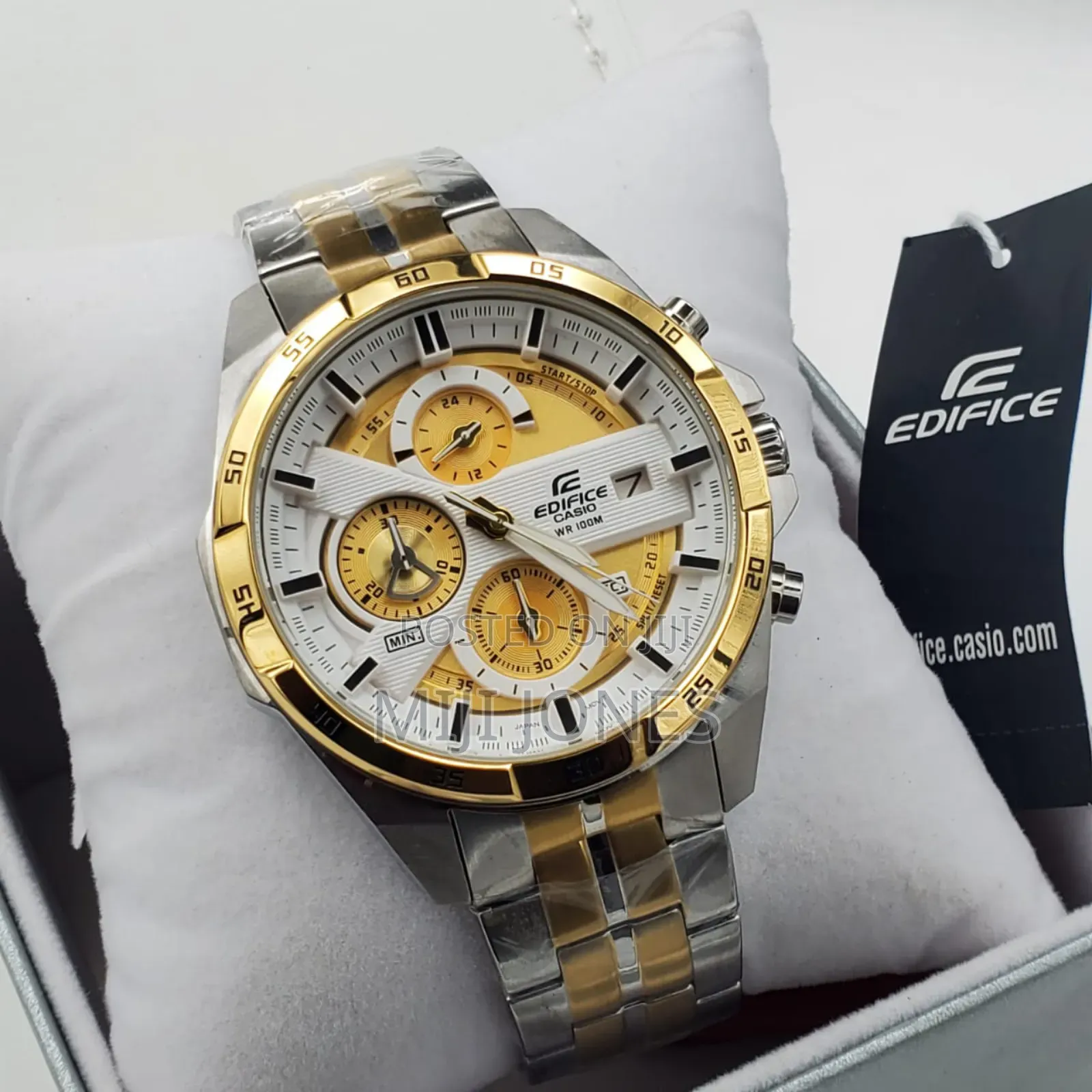Edifice Precision: Casio Men's Chronograph Watch"