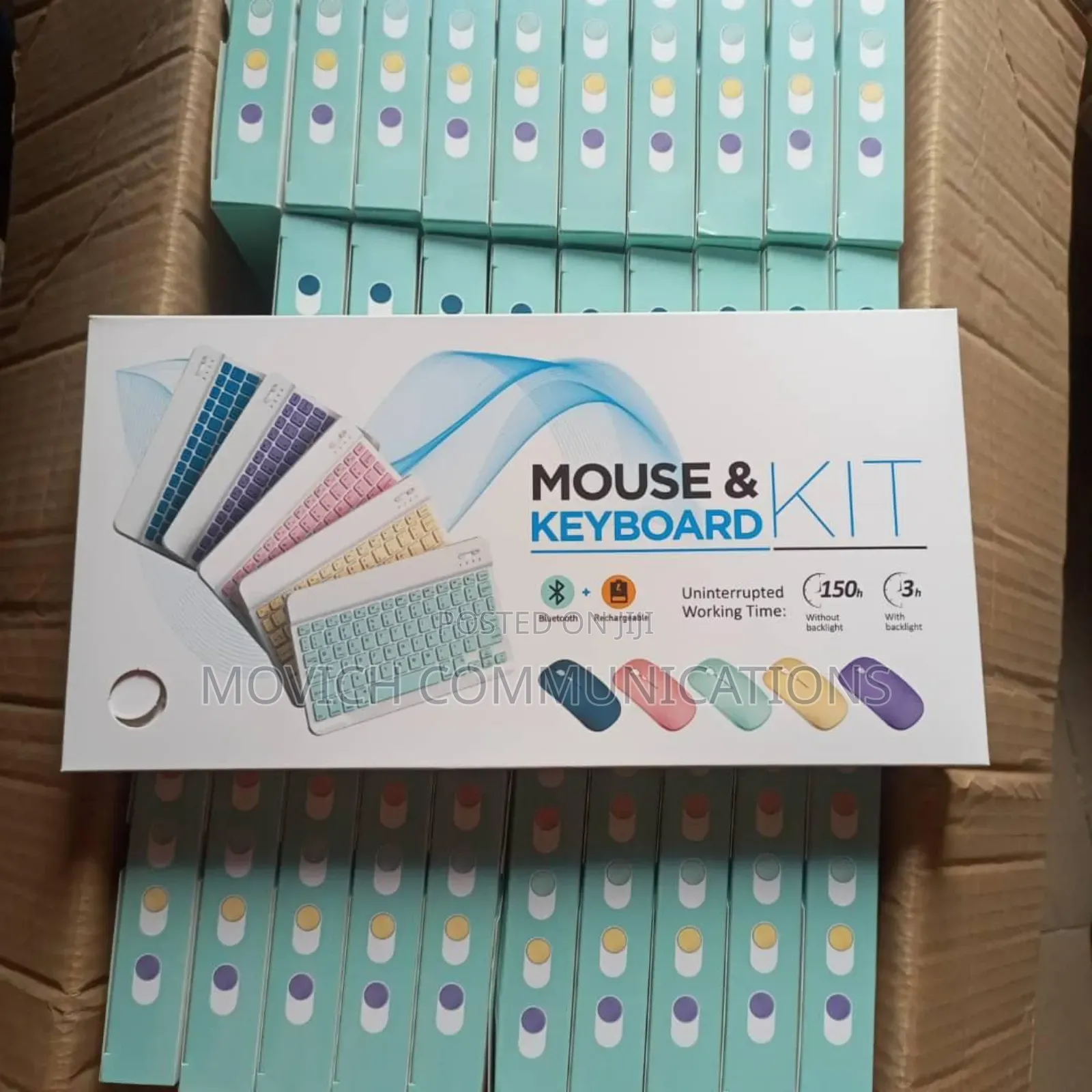 Rechargeable Bluetooth Keyboard and Mouse