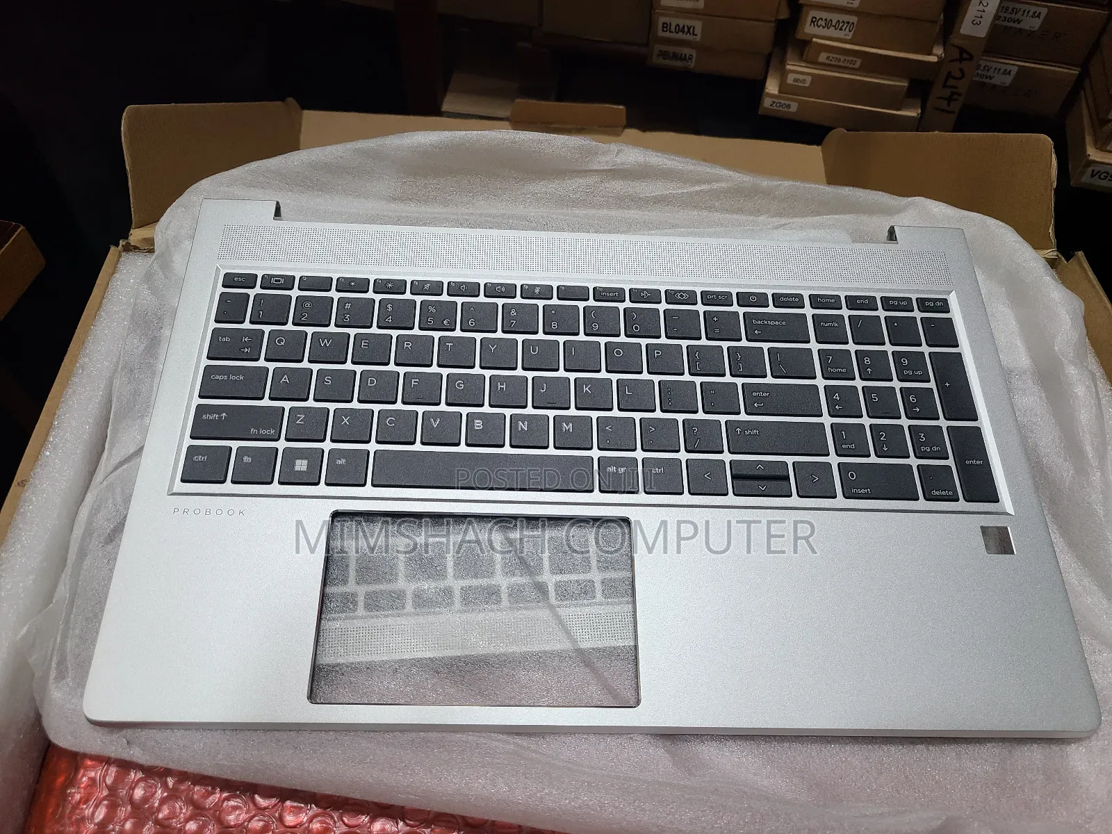 Hp 450 G7 G8 Palmrest Backlit Keyboard
