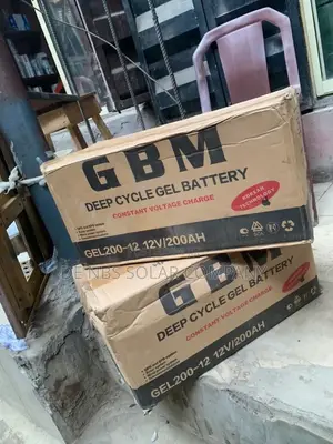 GBM 12v 200ah Deep Cycle Gel Battery