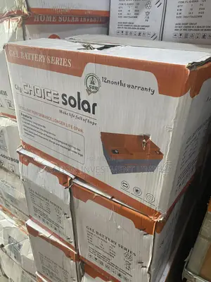 65ah 12v Choice Solar Gel Battery