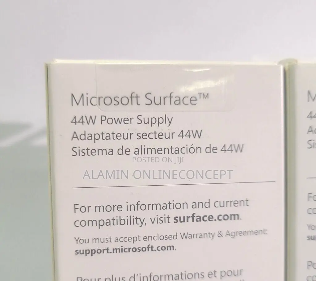 Microsoft Surface 44w Model 1800 Power Supplies Sealed