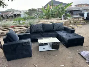 A Living Room Couch With Center Table