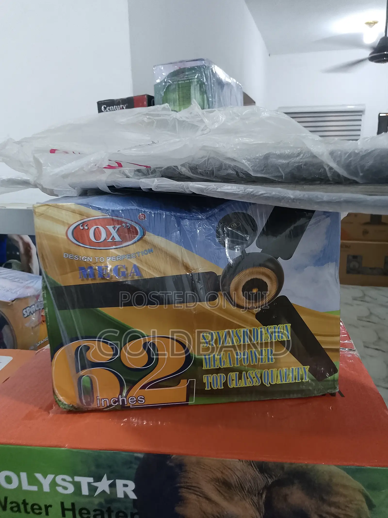 Ox Mega 62" 5 Speed Regulator Ceiling Fan