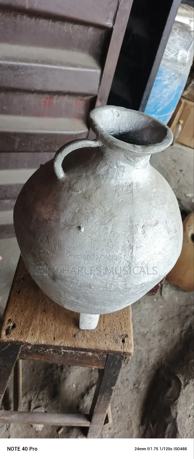 High Quality Local Metal Udu Pot Drum