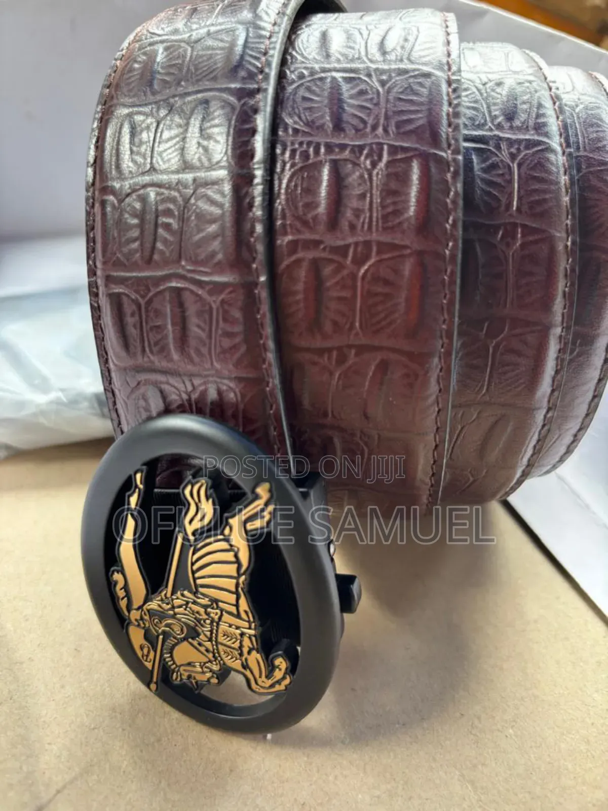 Designer Original Leather Belt