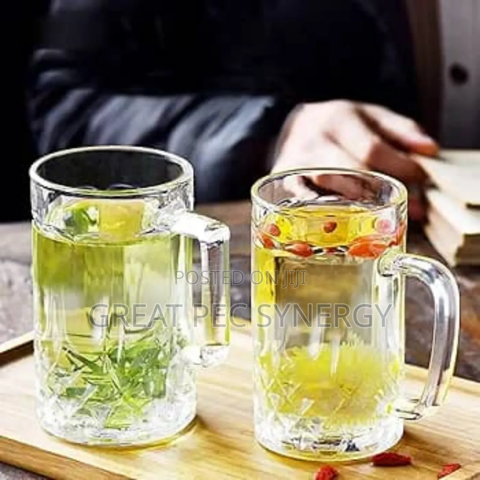 Glass Cup 50cl 2pcs In A Set