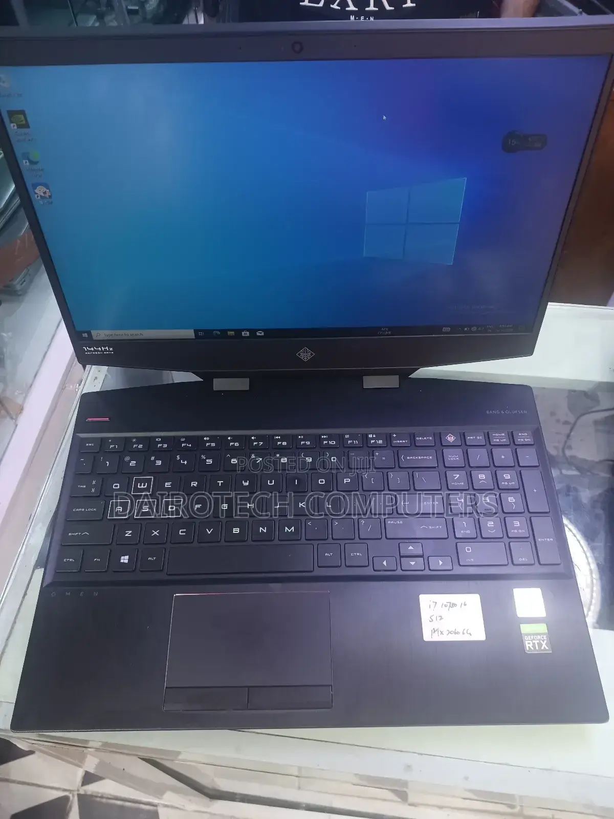 Laptop HP Omen 15 16GB Intel Core i7 SSD 512GB