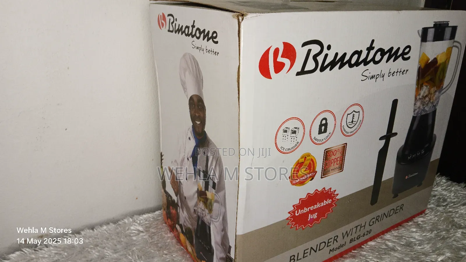Binatone Blender Grinder - BLG-620