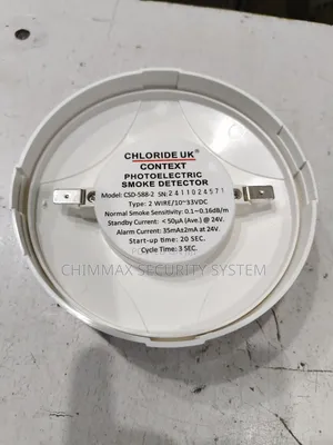 Chloride Uk Context Smoke Detector, Csd-588-2