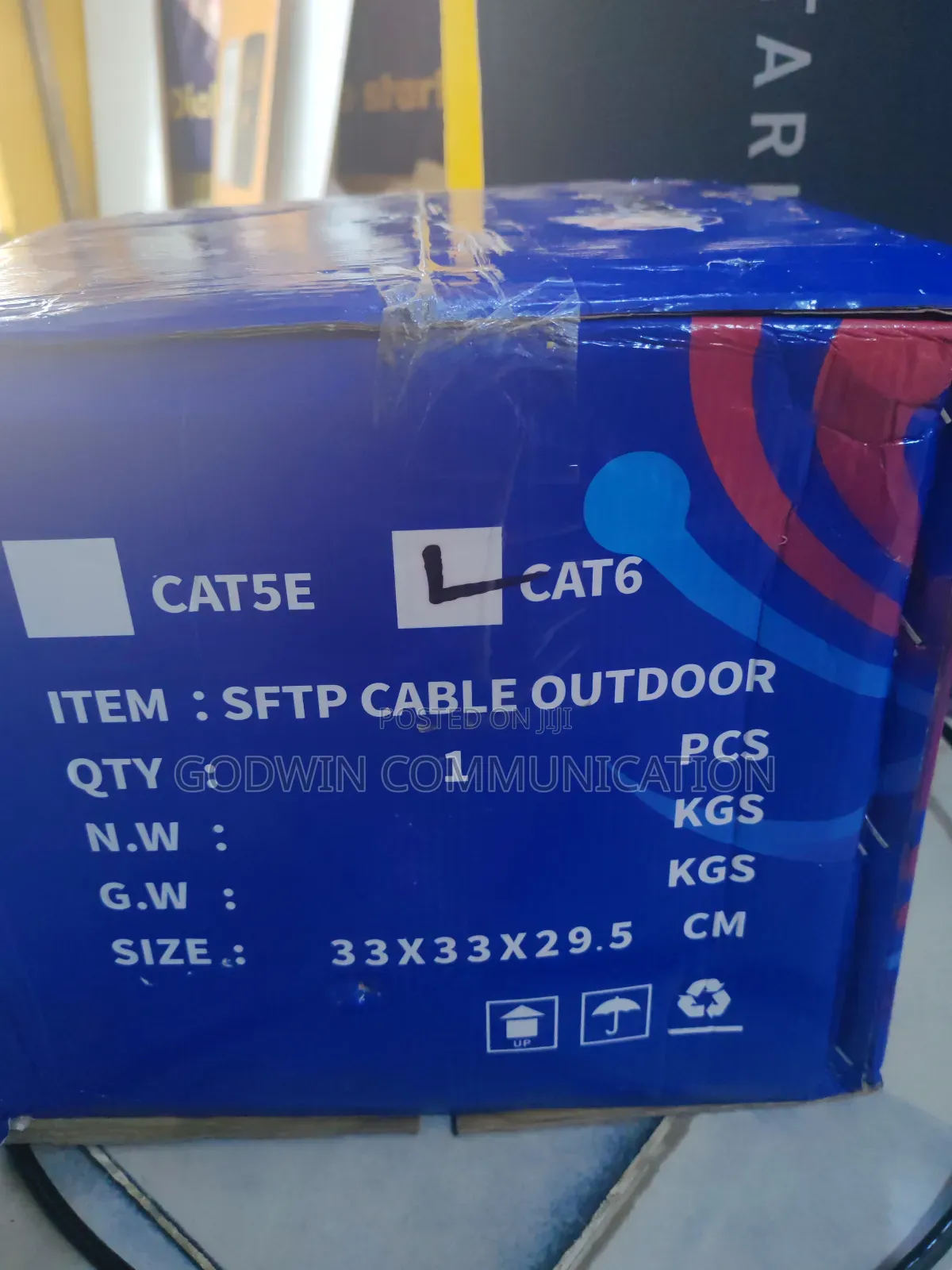 Measurements for Cat6 Outdoor Cable