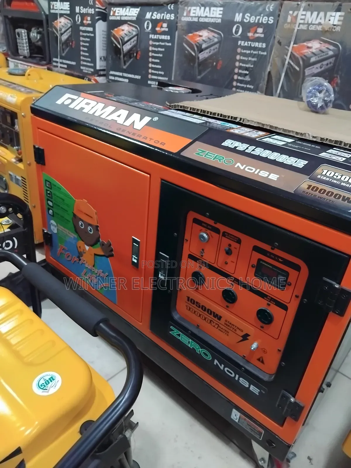 Firman 7.5kva 100%Copper Coil Noiseless Generator