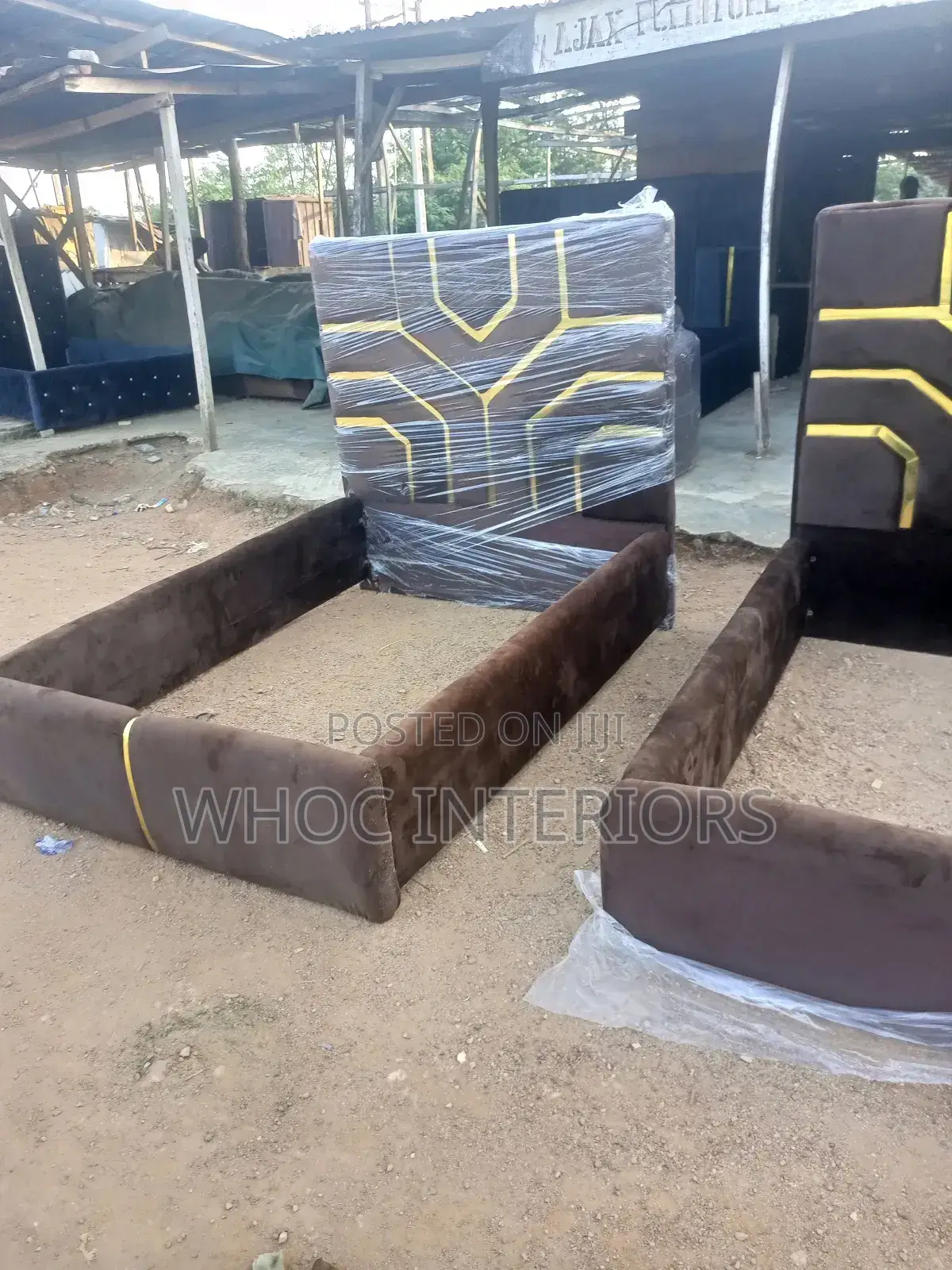 4.5 by 6 Bedframe Upholstery