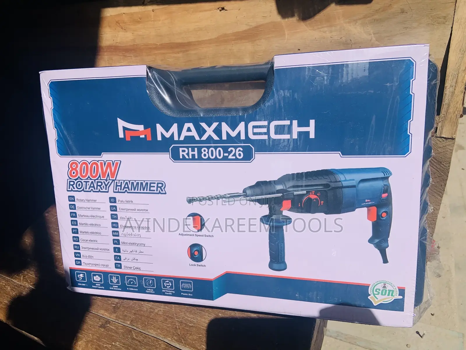 800w Rottary Hammer