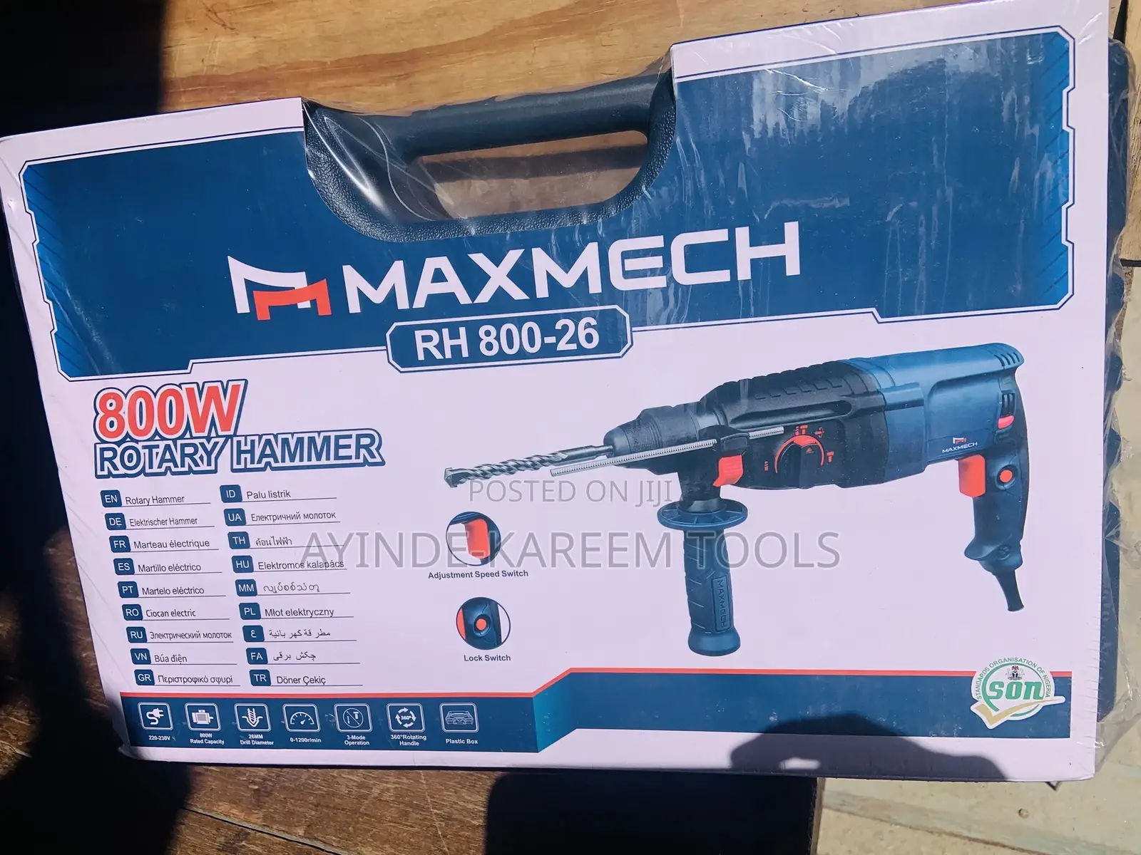 800w Rottary Hammer