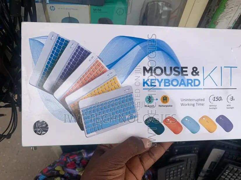 Wireless Mouse Keyboard Kit With Backlighting