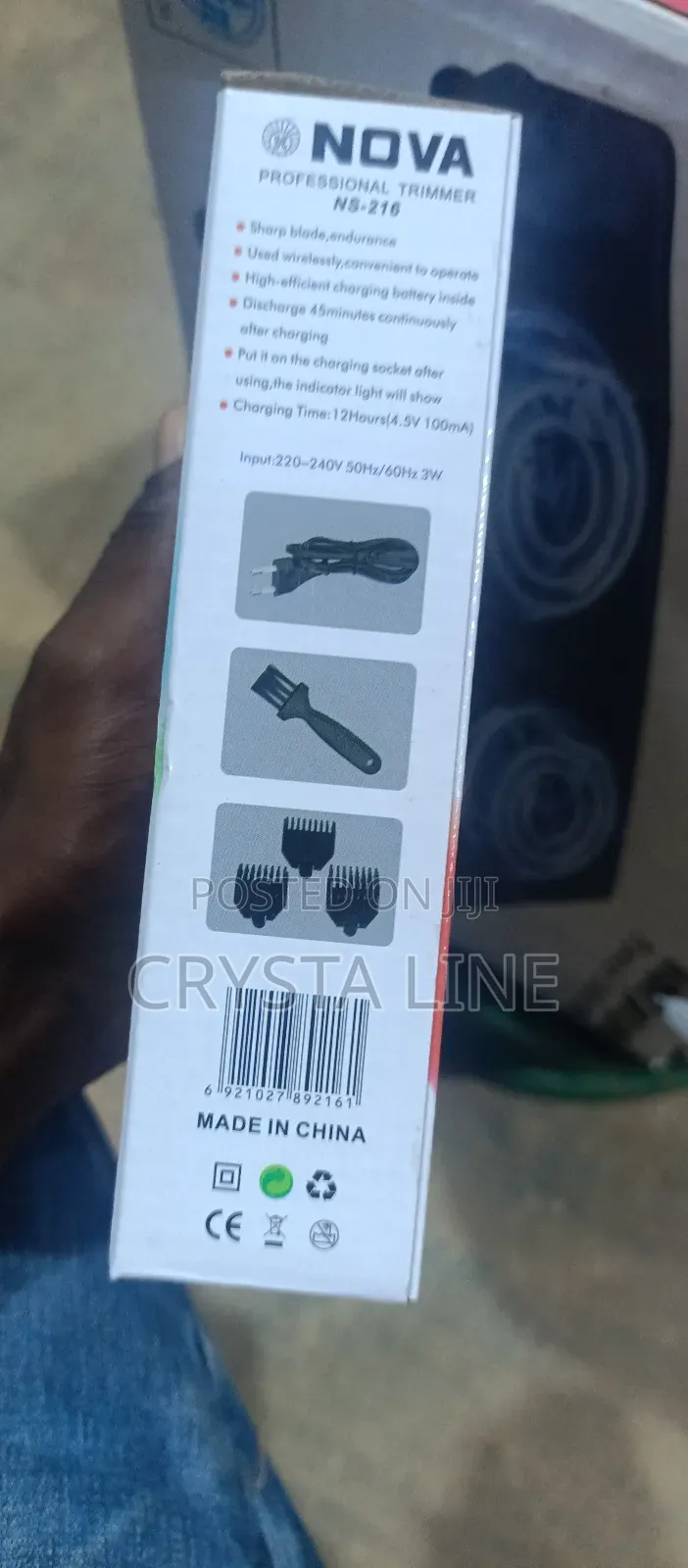 Nova Rechargeable Clipper
