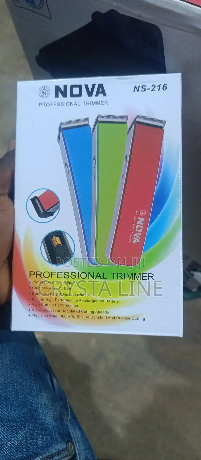 Nova Rechargeable Clipper