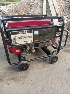 Used 7kva Elemax Japan Generator 💯 Copper Coil